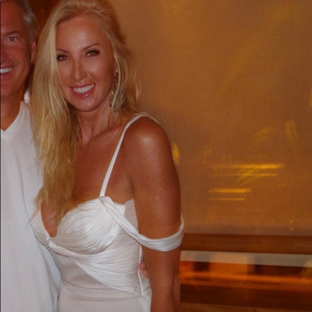 White Versace Dress
